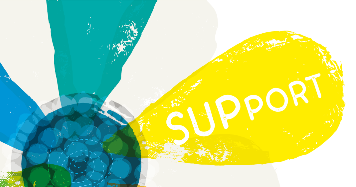 Illustration for the word Support