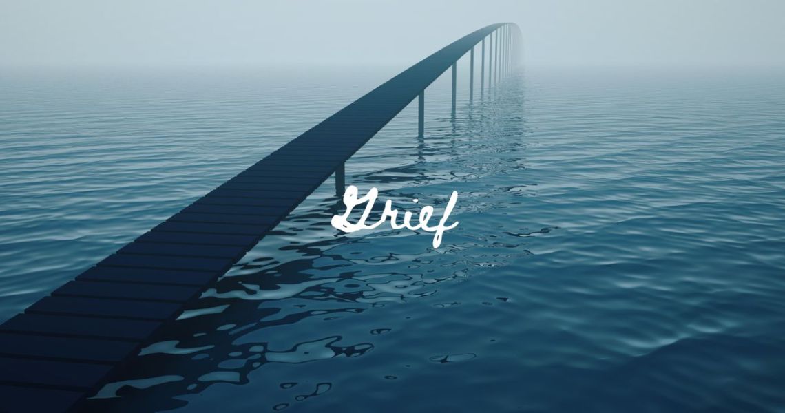 Grief photo illustration