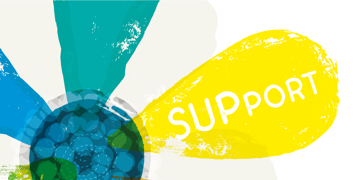 Illustration for the word Support