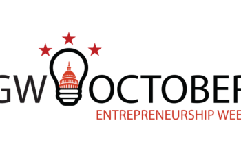 2021 GW October Entrepreneurship Week logo
